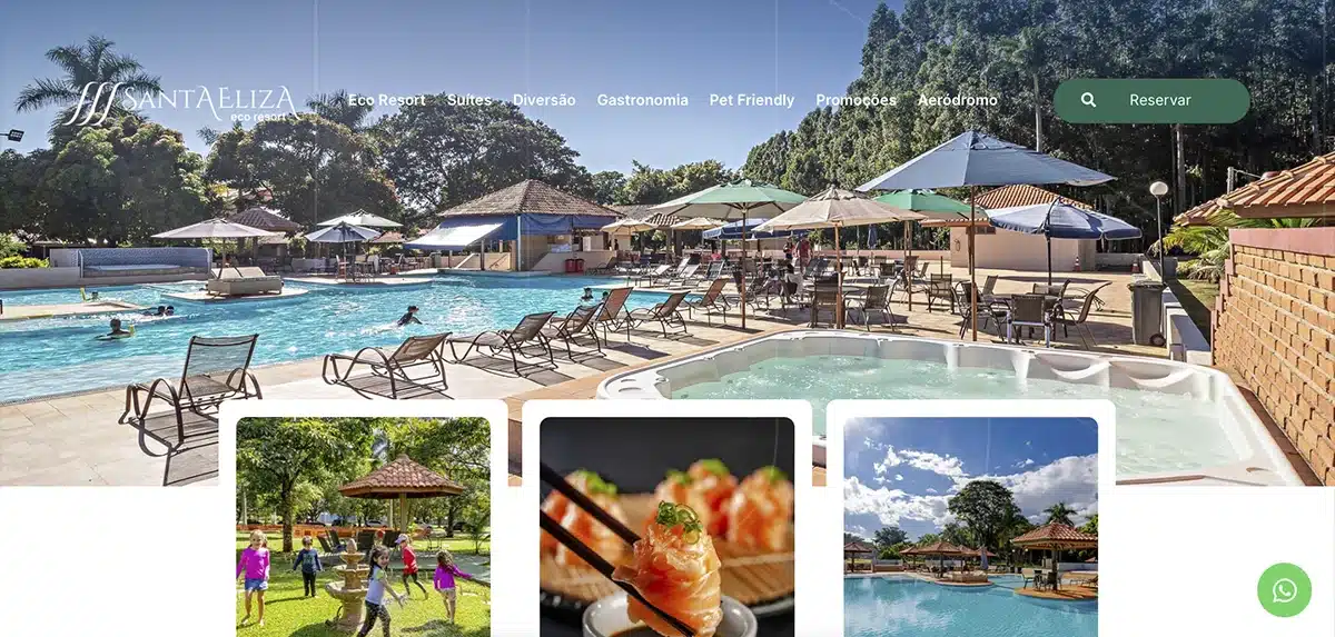 Santa Eliza Eco Resort Alcança Crescimento de 24% nas Vendas em Julho de 2023